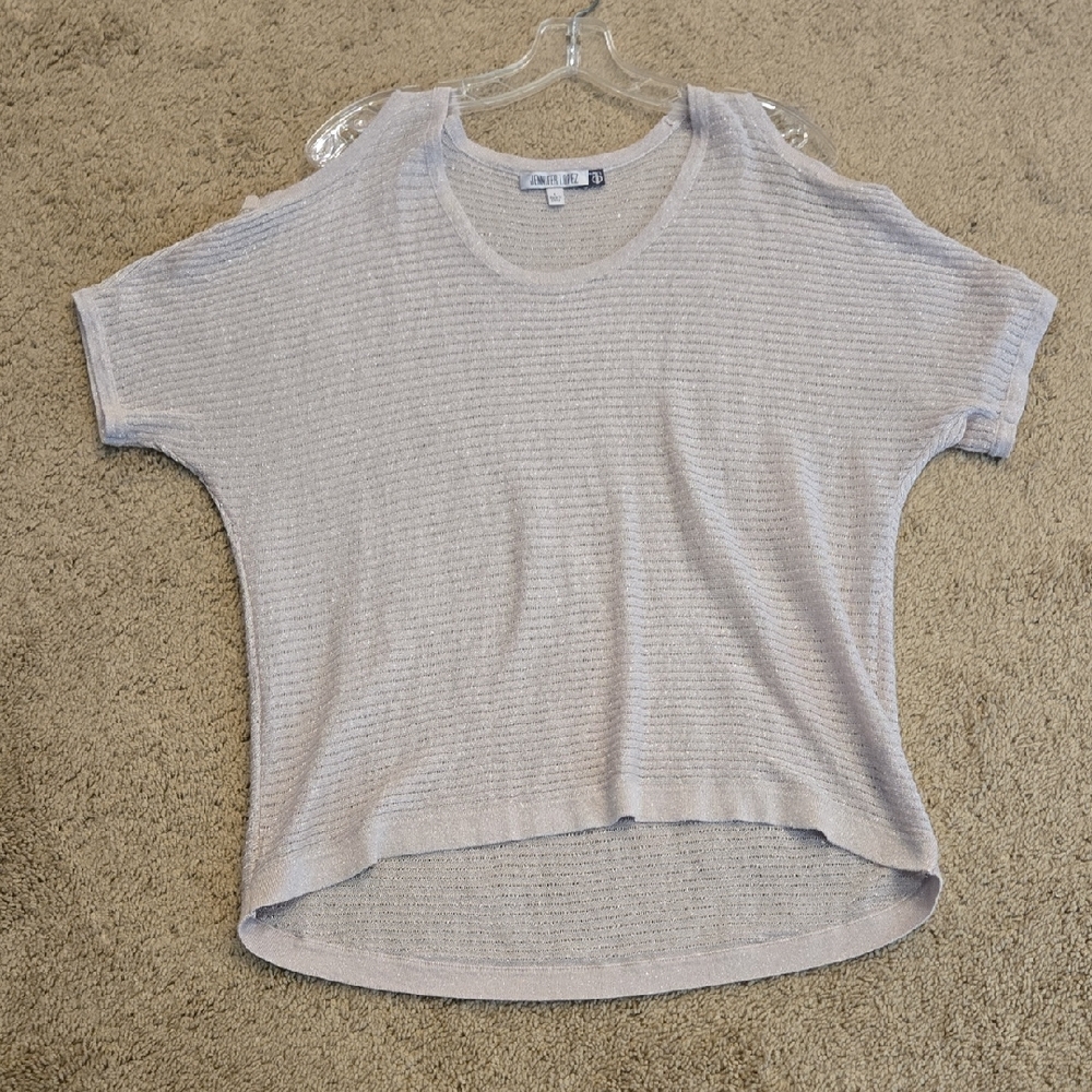 Jennifer Lopez Women's Light Lavender Top XL